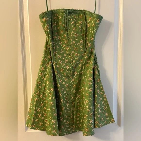 Kimchi Blue Addison Strapless Fit & Flare Mini Dress - Picture 5 of 10